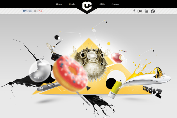 Matteo Cianfarani website preview